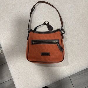 Dooney & Bourke Small Presley Crossbody Bag in a monogram canvas